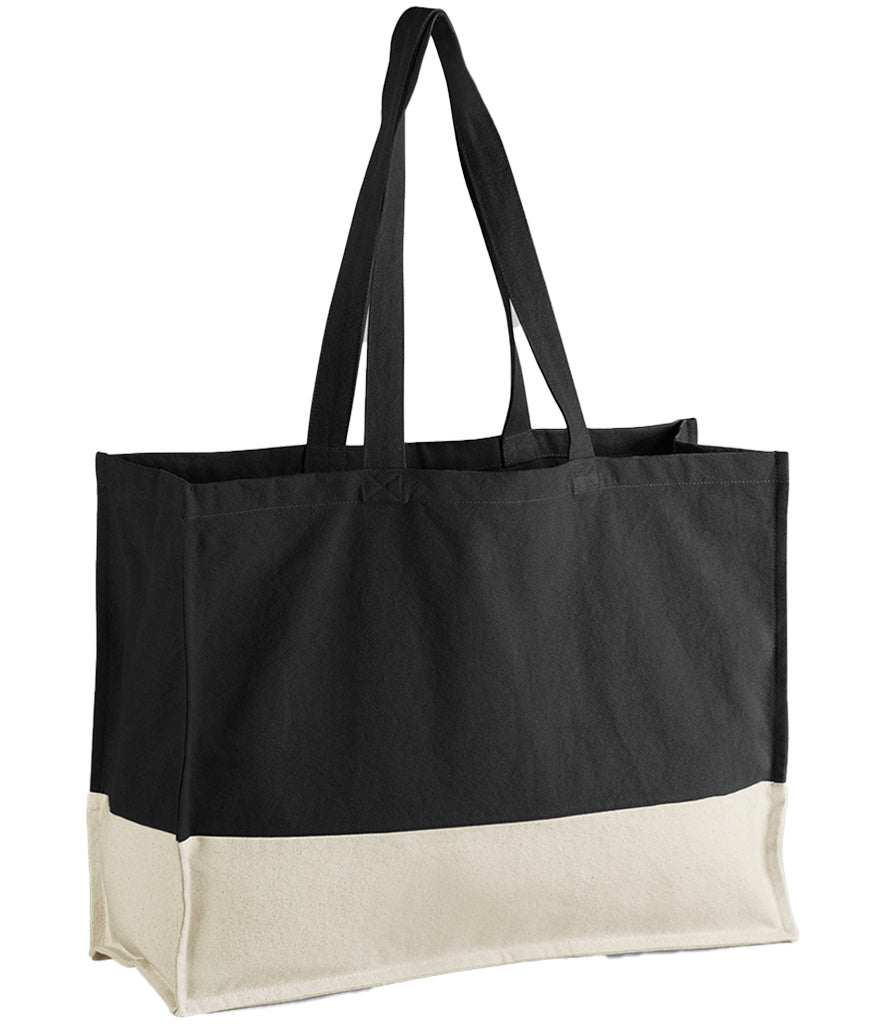 Earthbound Organic Contrast Shopper in Black