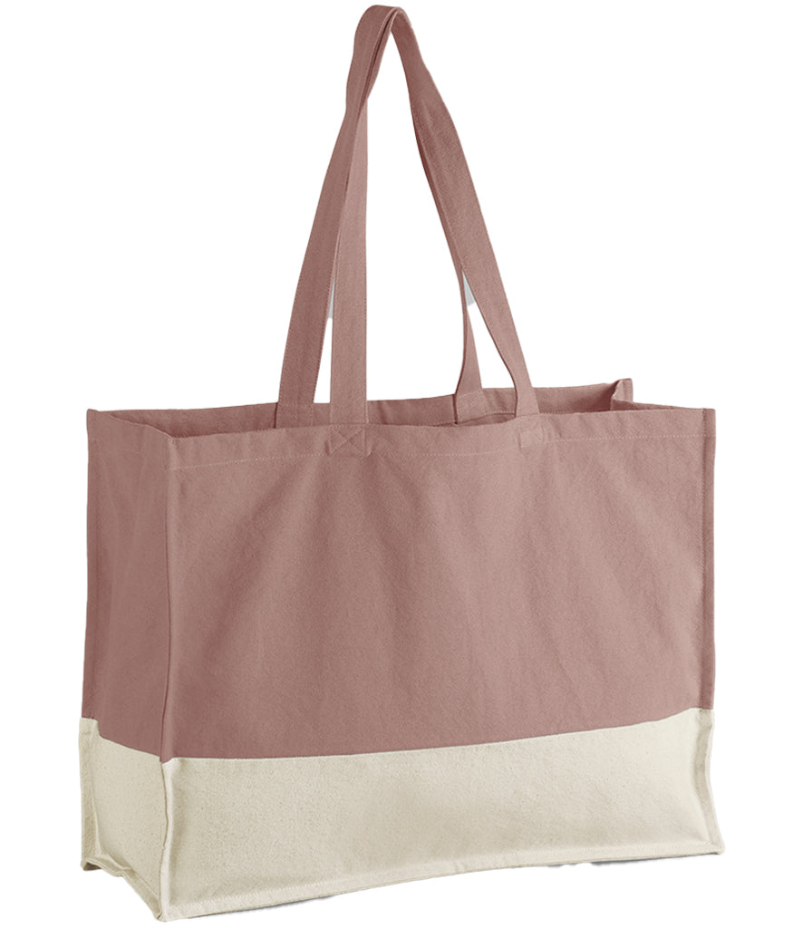 Ethical Fashion Organic Tote with Framed Stitch Detail